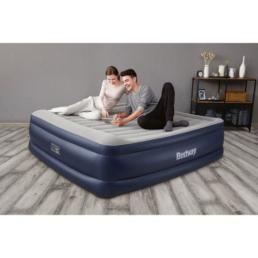 Bestway Tritech Air Mattress King 22 with Built-in Pump - Mattress Type - Bestway