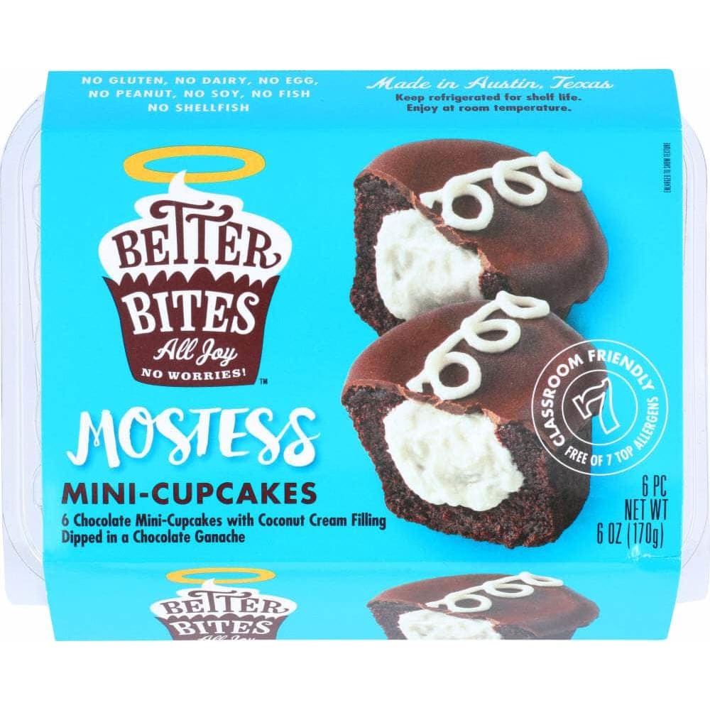 Better Bites Better Bites Mini Mostess Cupcake 6-Pack, 6 oz