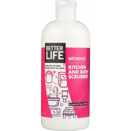 BETTER LIFE Better Life Cleaner Sink Scrubber Gentle Even, 16 Oz