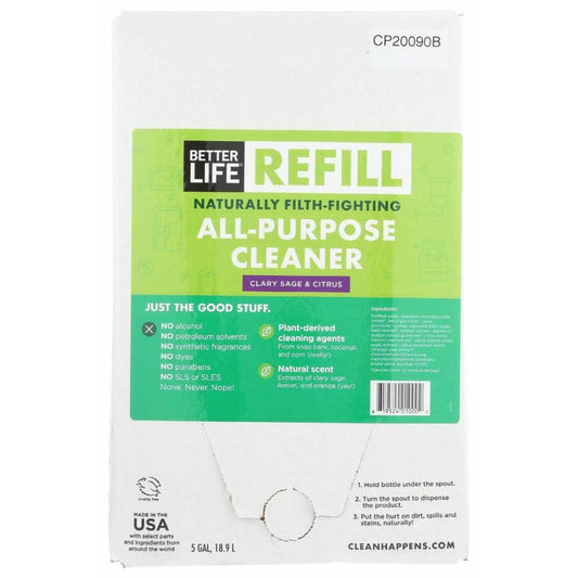 BETTER LIFE BETTER LIFE Clnr All Prpse Sage Ctrus, 5 ga
