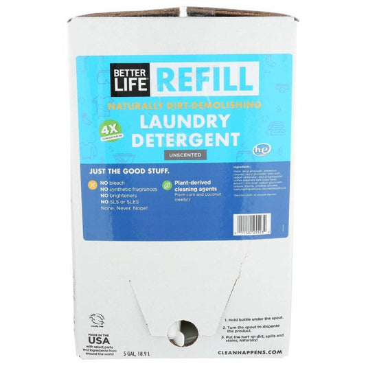 BETTER LIFE BETTER LIFE Laundry Detergent Unscented, 5 ga