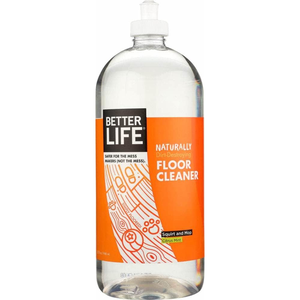 BETTER LIFE Better Life Simply Floored! Natural Floor Cleaner Citrus Mint, 32 Oz