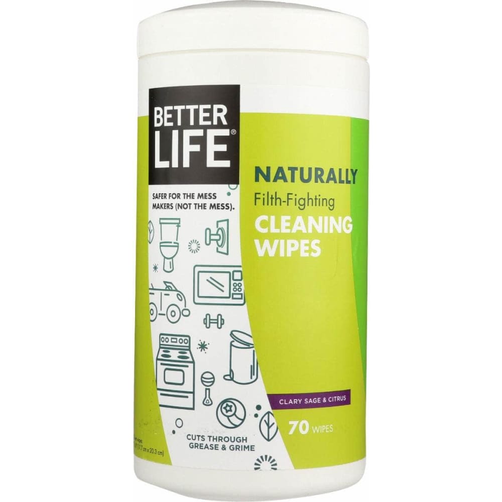 BETTER LIFE BETTER LIFE Wipes All Prps Sage & Citrus, 70 pc