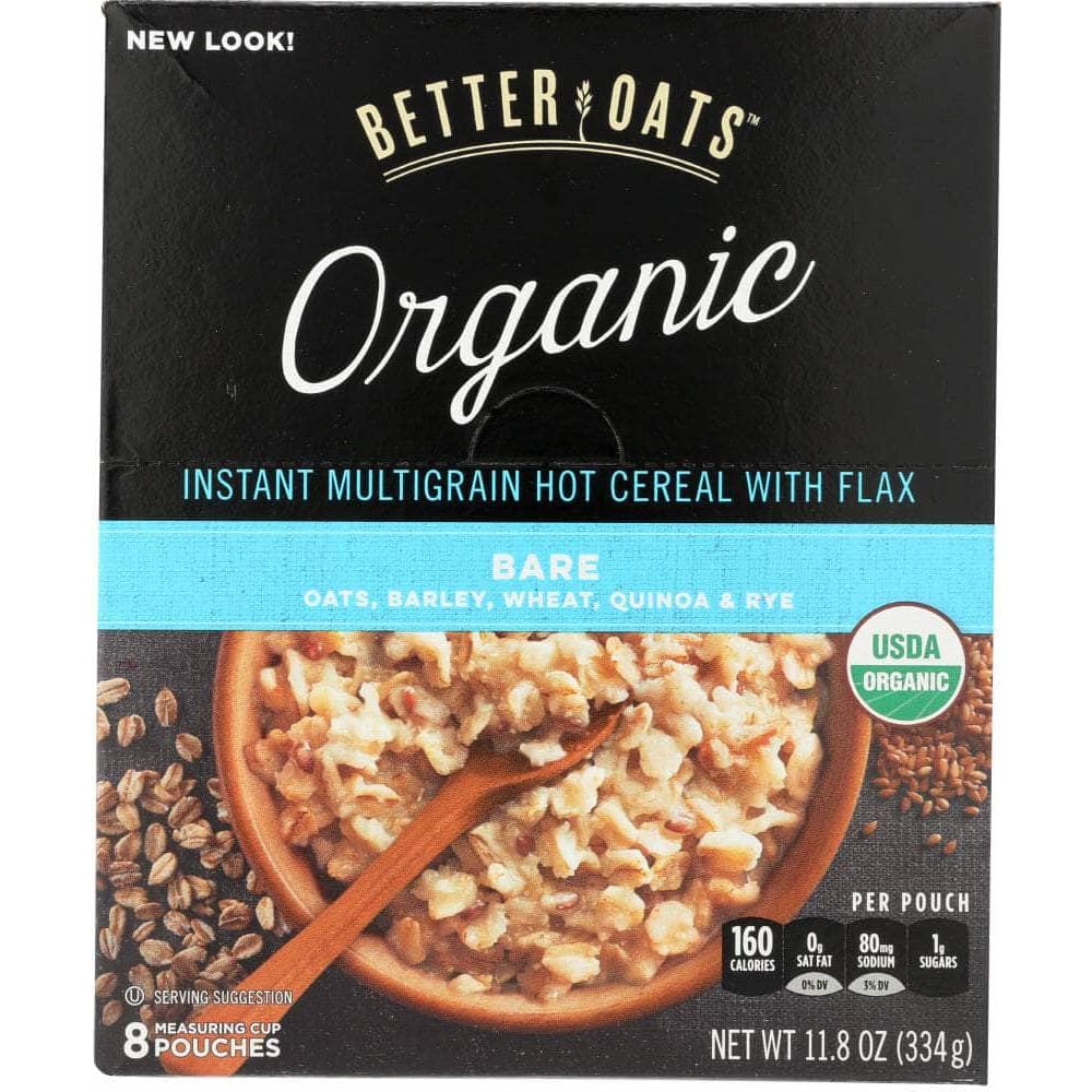 Better Oats Better Oats Instant Multigrain Hot Cereal with Flax, 11.8 oz