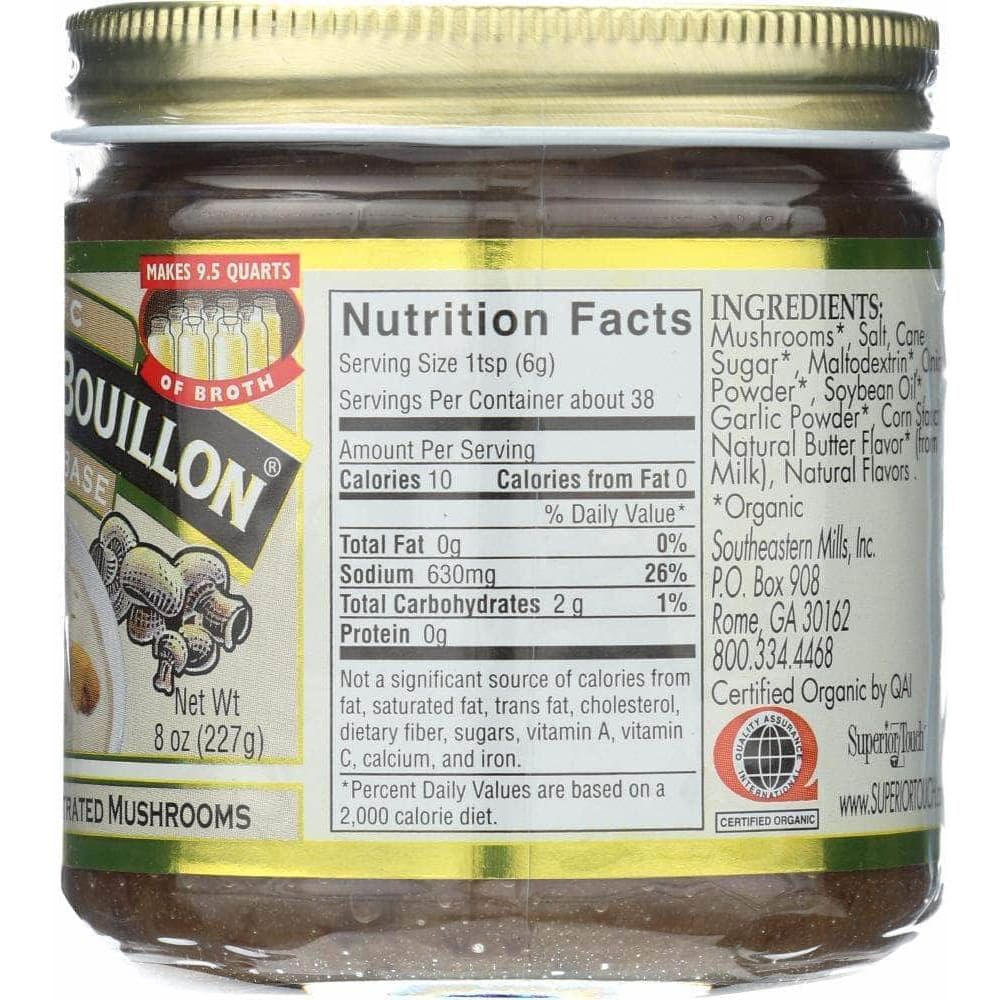 Better Than Bouillon Better Than Bouillon Base Mushroom Organic, 8 oz