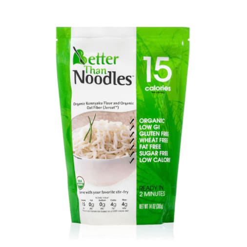 BETTER THAN NOODLES Grocery > Meal Ingredients > Noodles & Pasta BETTER THAN NOODLES: Organic Konnyaku Noodles, 14 oz