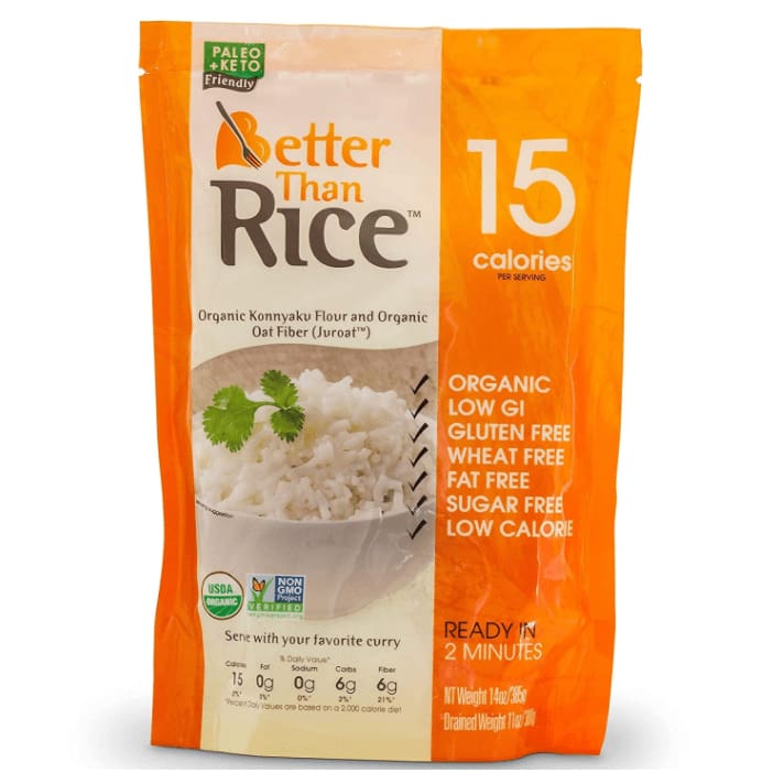 BETTER THAN RICE Grocery > Pantry > Rice BETTER THAN RICE: Organic Konnyaku Rice, 14 oz