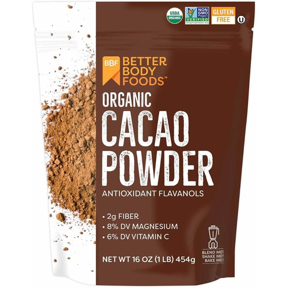 BETTERBODY BETTERBODY Powder Cacao Org, 16 oz