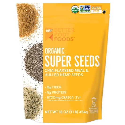 BETTERBODY: Seed Blend Super Org 16 oz - Cooking & Baking > Extracts Herbs & Spices - BETTERBODY
