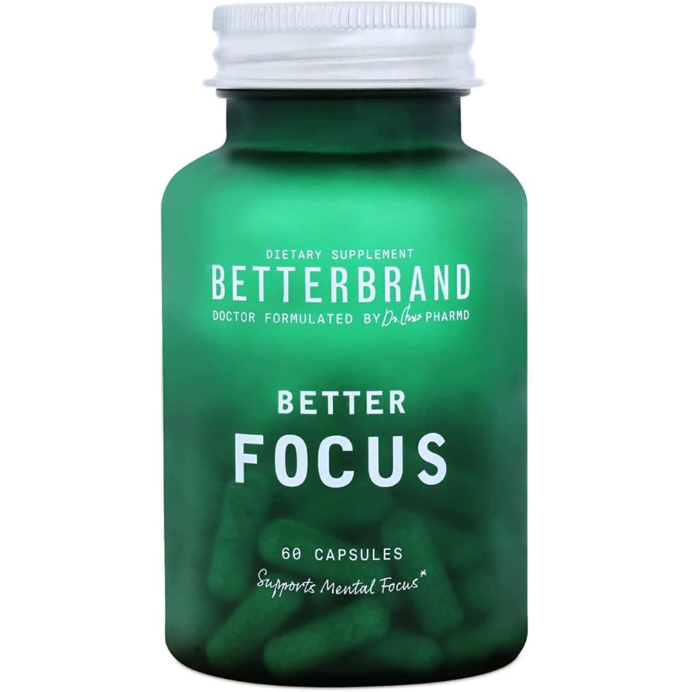 BETTERBRAND: Better Focus 60 cp - Health > Vitamins & Supplements - BETTERBRAND