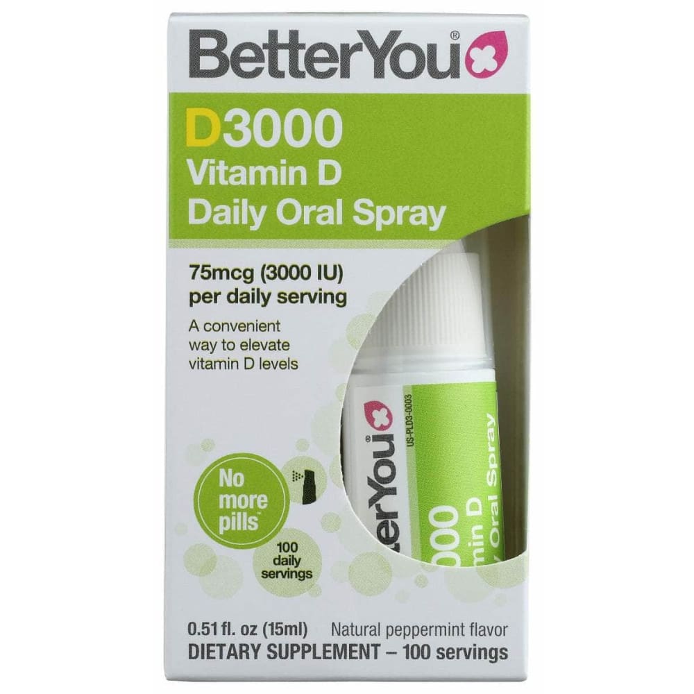 BETTERYOU Health > Vitamins & Supplements BETTERYOU D3000 Vitamin D Oral Spray, 15 ml