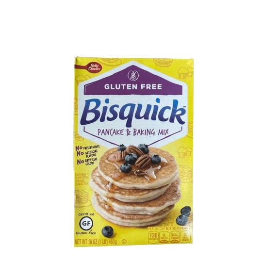 Bisquick Betty Crocker Bisquick Pancake & Baking Mix, Gluten Free, 16 oz.