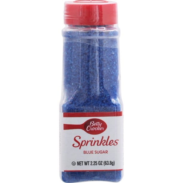 BETTY CROCKER: Blue Sugar Sprinkles 2.25 oz (Pack of 6) - Sugars & Sweeteners - BETTY CROCKER