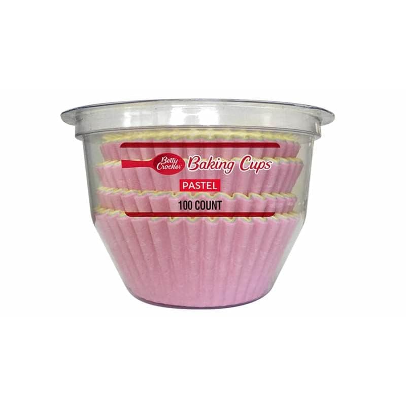 BETTY CROCKER Betty Crocker Liner Cupcake Pastel, 100 Pc