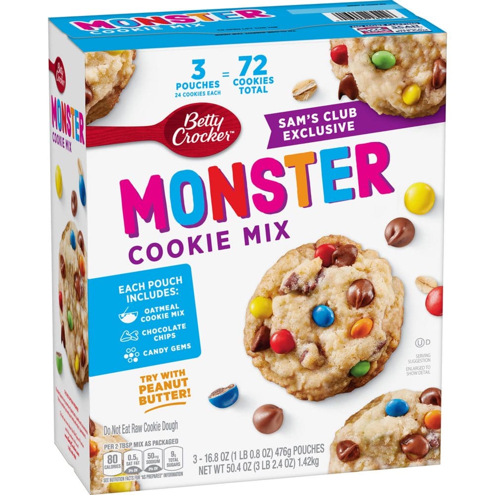 Betty Crocker Monster Cookie Mix (3 pk.) - Baking - Betty
