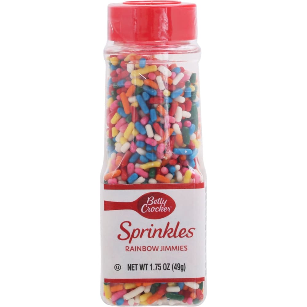 BETTY CROCKER: Rainbow Sprinkles 1.75 oz (Pack of 6) - Sugars & Sweeteners - BETTY CROCKER