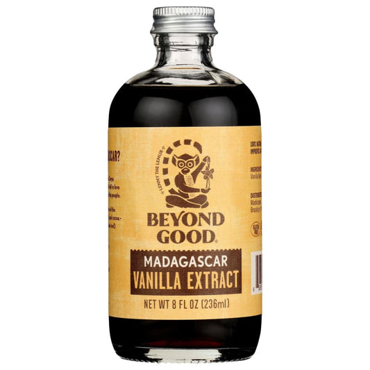BEYOND GOOD: Madagascar Vanilla Extract 8 oz - Extracts Herbs & Spices - BEYOND GOOD