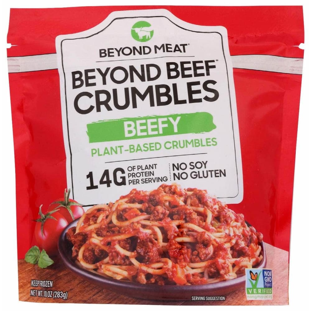 BEYOND MEAT Grocery > Frozen BEYOND MEAT Beyond Beef Beefy Plant Based Crumbles, 10 oz