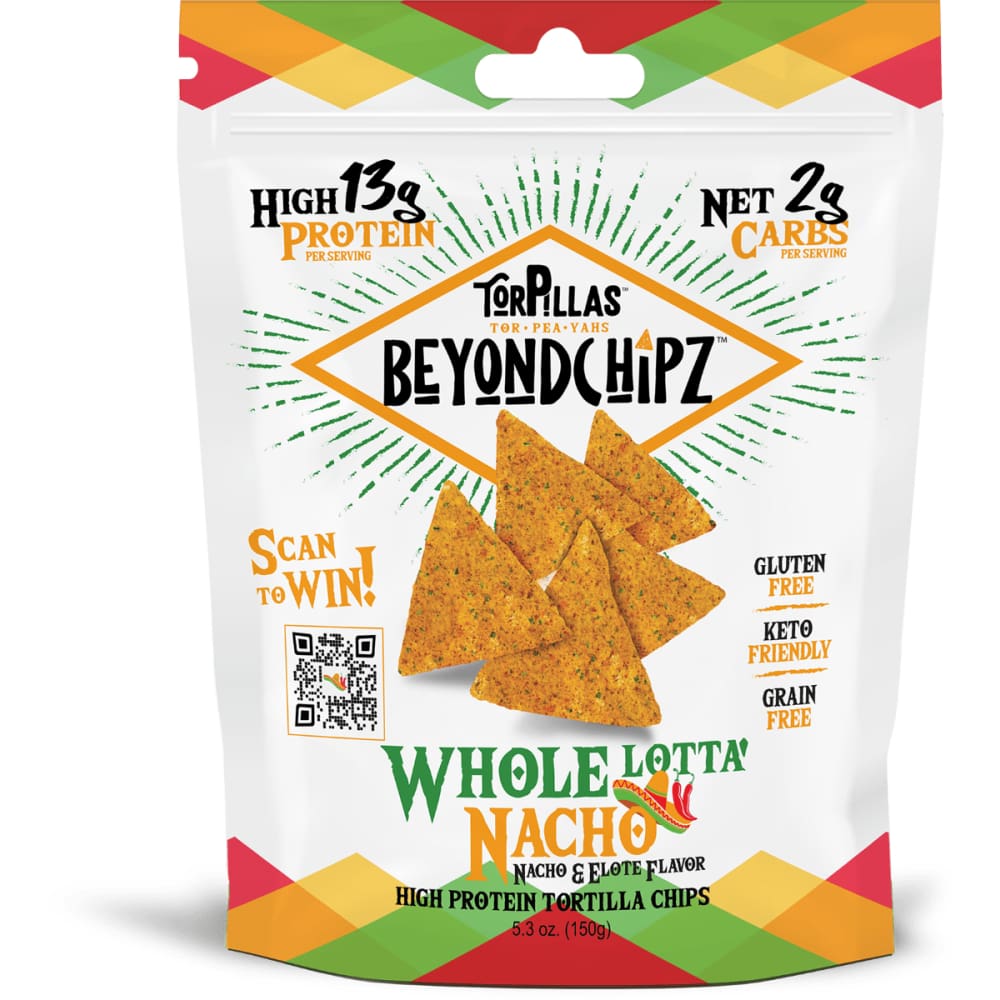 BEYONDCHIPZ Grocery > Snacks > Chips BEYONDCHIPZ: Whole Lotta Nacho Chips, 5.3 oz