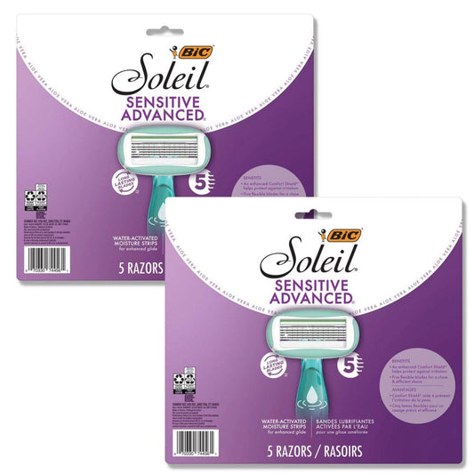 BIC Soleil Sensitive Advanced Women’s Disposable Razor (10 ct.) - Health & Beauty Instant Savings - BIC