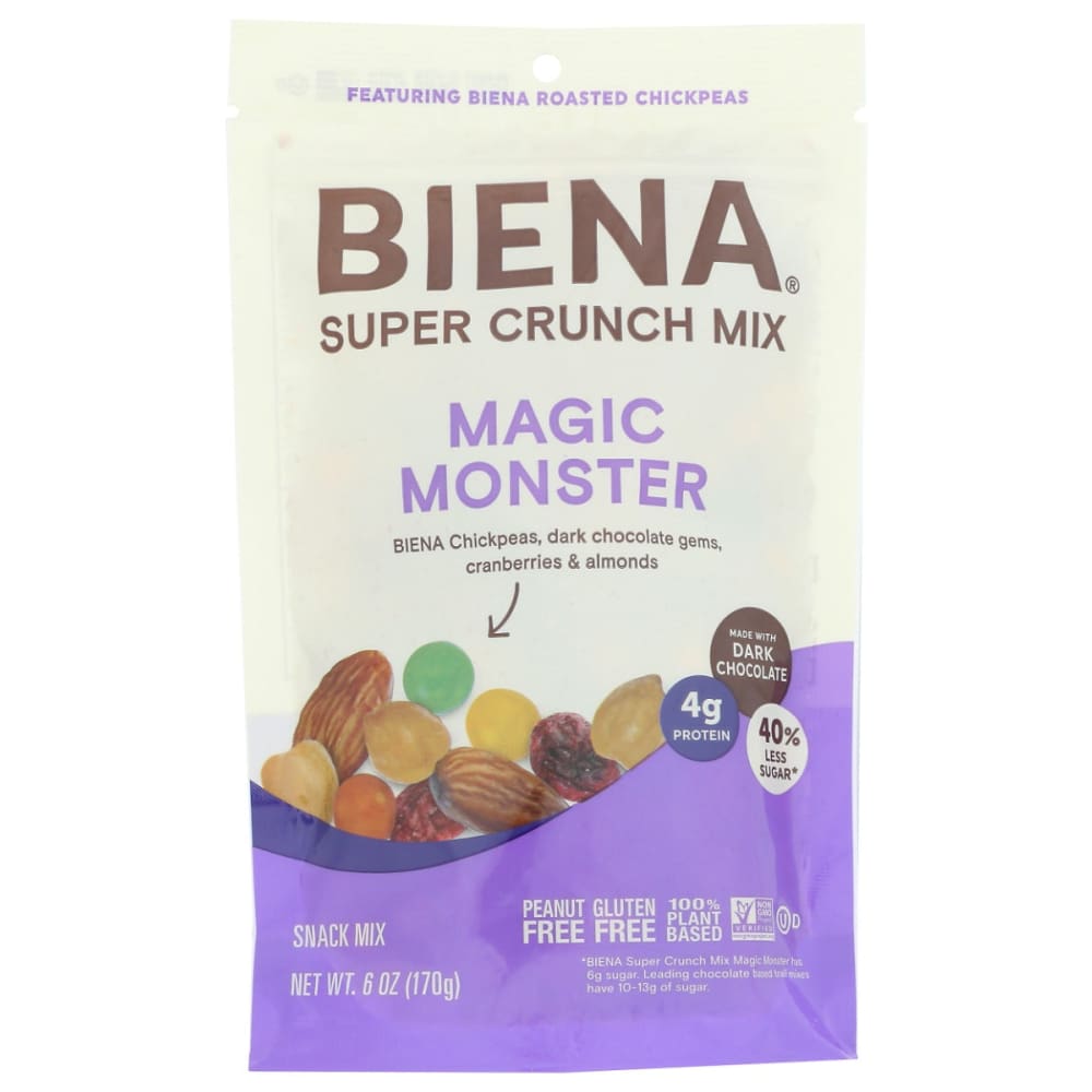 BIENA: Snack Mx Mgc Mnstr Crnch 6 OZ (Pack of 4) - Grocery > Chocolate Desserts and Sweets > Candy - BIENA