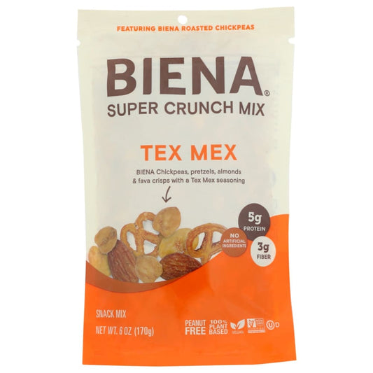 BIENA: Snck Mix Tx Mx Spr Cruch 6 OZ (Pack of 4) - Grocery > Snacks > Chips > Snacks Other - BIENA