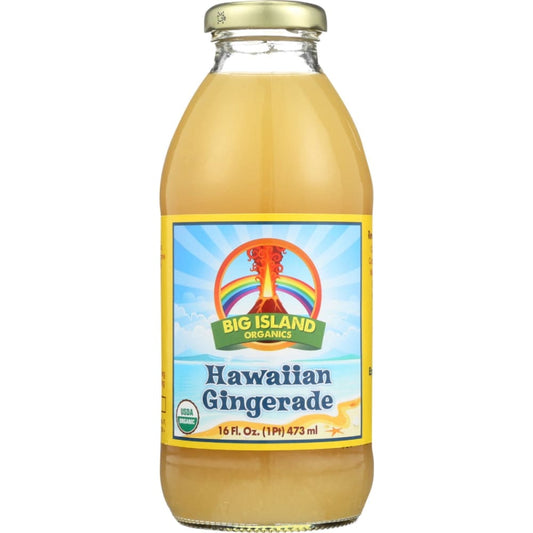 BIG ISLAND ORGANICS: Juice Hawaiian Gingerade Organic 16 OZ (Pack of 5) - Beverages > Juices - BIG ISLAND ORGANICS