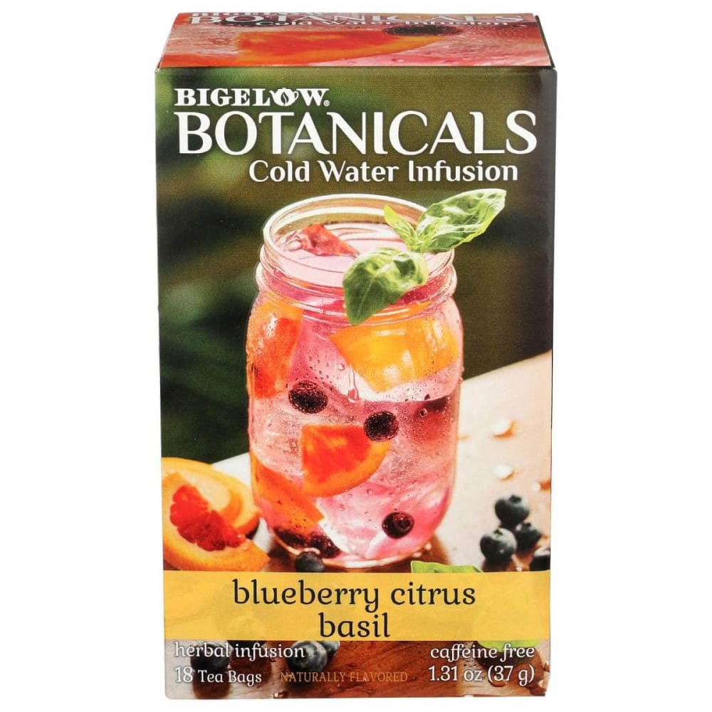 BIGELOW Grocery > Beverages > Coffee, Tea & Hot Cocoa BIGELOW: Blueberry Citrus Basil Tea, 1.31 oz