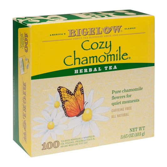 Bigelow Cozy Caffeine Free Chamomile Tea 100 ct. - Bigelow