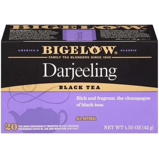 BIGELOW Grocery > Beverages > Coffee, Tea & Hot Cocoa BIGELOW: Darjeeling Tea, 1.50 oz