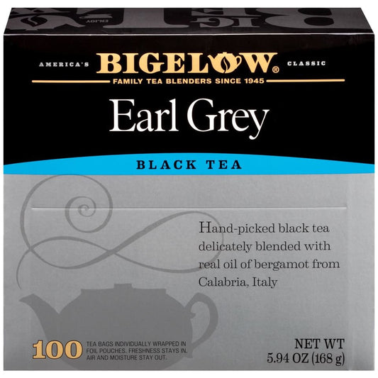Bigelow Earl Grey Black Tea 100 ct. - Bigelow