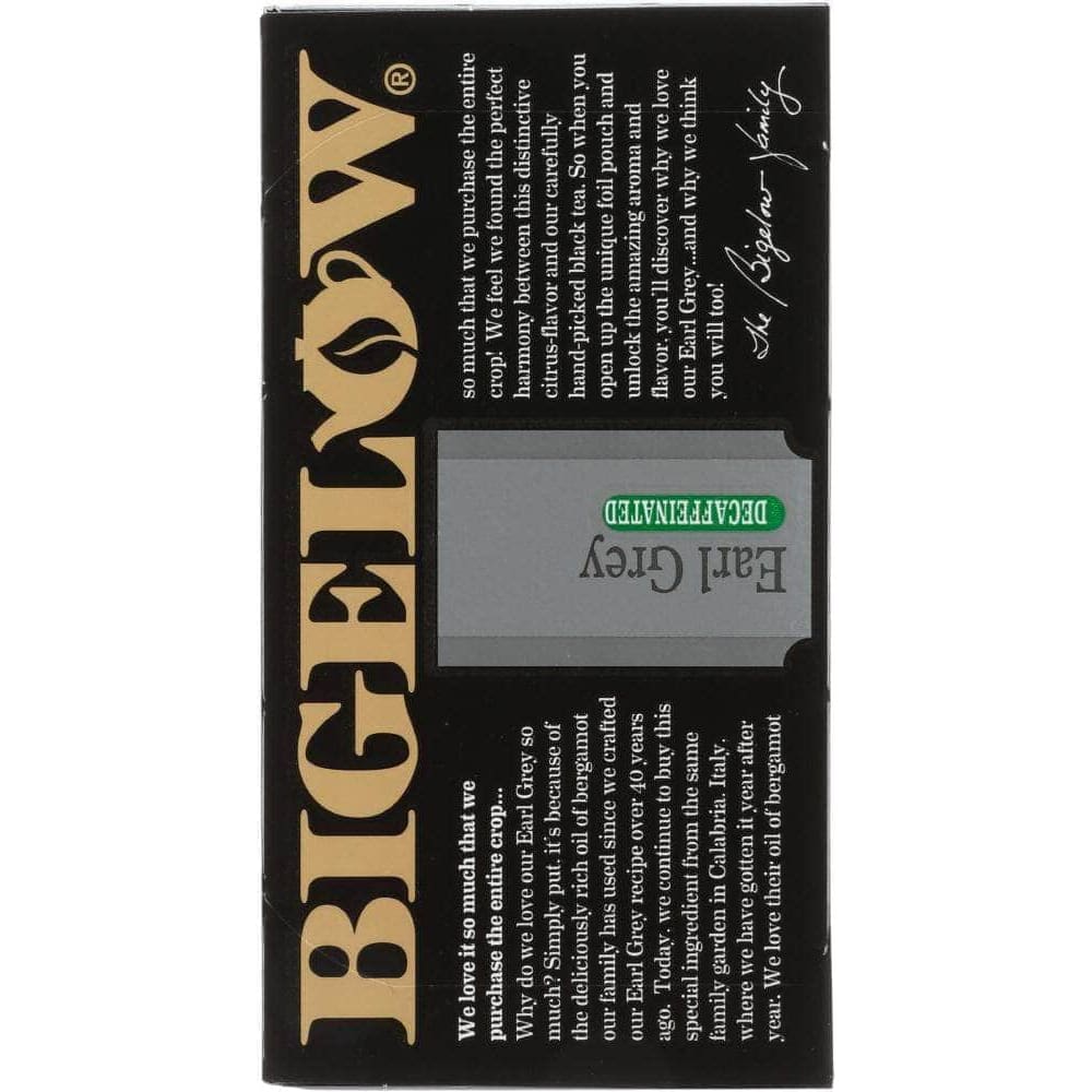 Bigelow Bigelow Earl Grey Decaf Tea 20 Bags, 1.18 oz