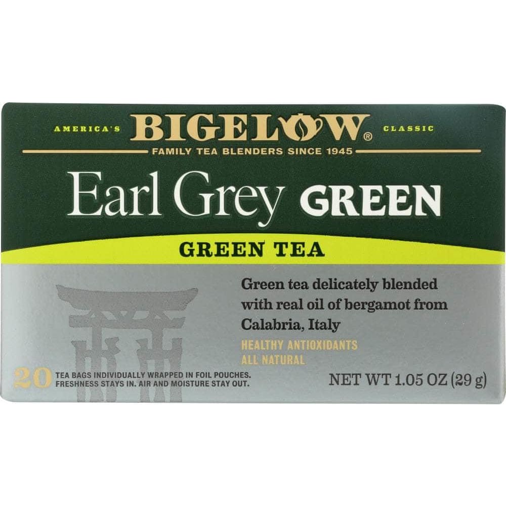 Bigelow Bigelow Earl Grey Green Tea Healthy Antioxidants 20 Tea Bags, 1.05 oz