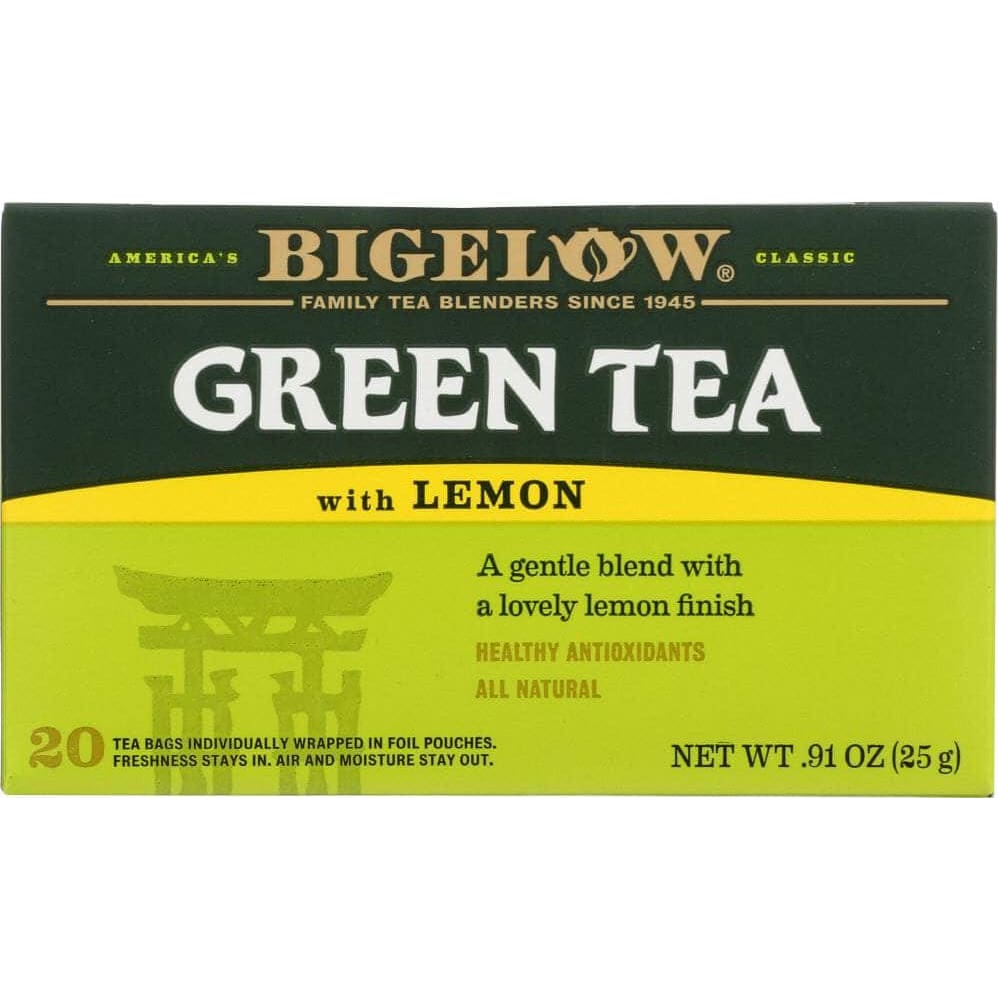 Bigelow Bigelow Green Tea With Lemon, 20 tea bags