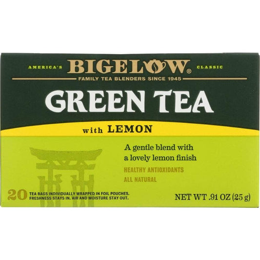 Bigelow Bigelow Green Tea With Lemon, 20 tea bags