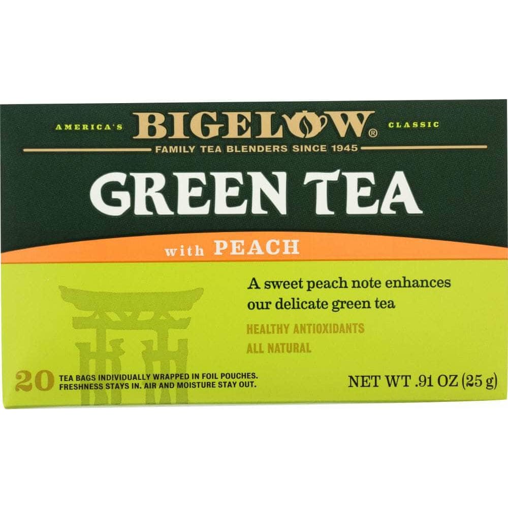Bigelow Bigelow Green Tea With Peach 20 Tea Bags, 0.91 oz