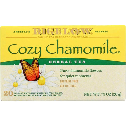 Bigelow Bigelow Herbal Tea Caffeine Free Cozy Chamomile, 20 tea bags