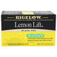 Bigelow Bigelow Lemon Lift Black Tea Decaffeinated, 20 Tea Bags, 1.37 oz
