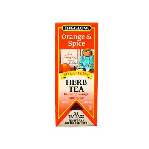 Bigelow Orange & Spice Tea 28ct (Case of 6) - Coffee & Tea - Bigelow