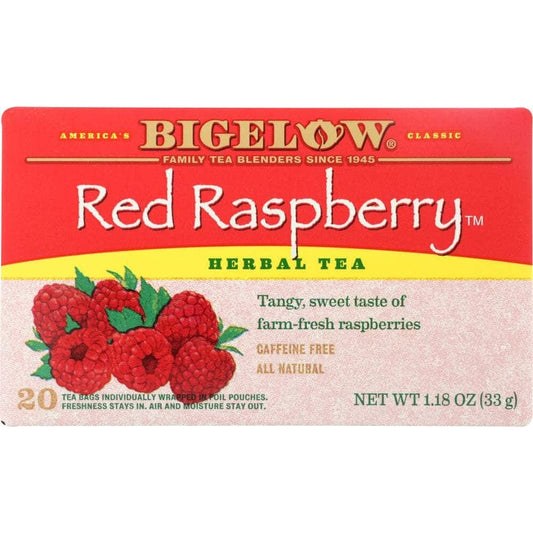 Bigelow Bigelow Red Raspberry Herbal Tea Caffeine Free 20 Tea Bags, 1.18 oz