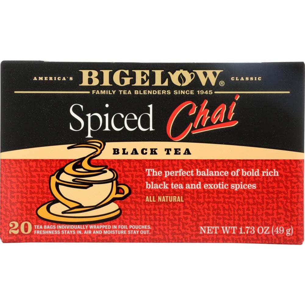 Bigelow Bigelow Spiced Chai Black Tea 20 Tea Bags, 1.73 oz