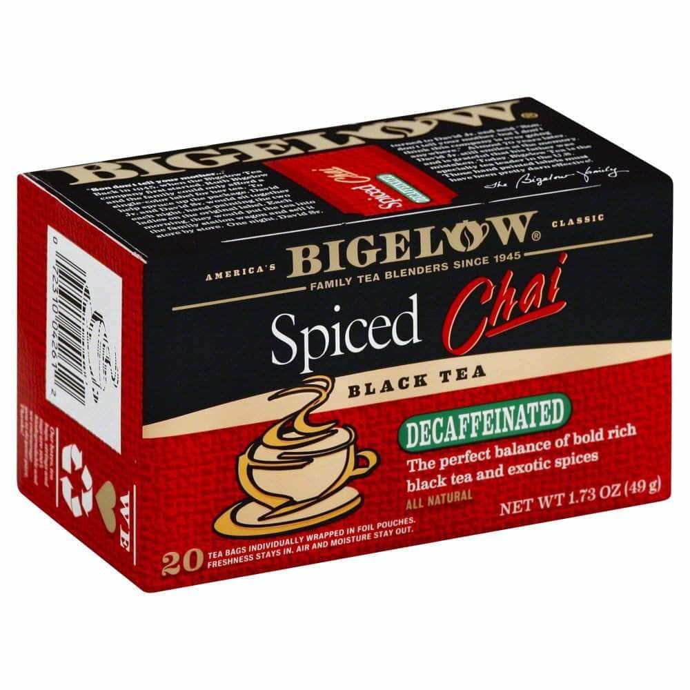 Bigelow Bigelow Spiced Chai Decaf Tea 20 Bags, 1.73 oz