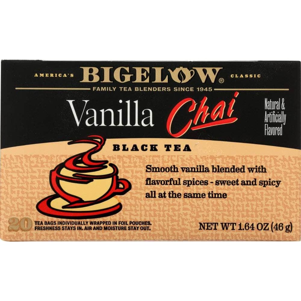 Bigelow Bigelow Vanilla Chai Black Tea 20 Tea Bags, 1.64 oz