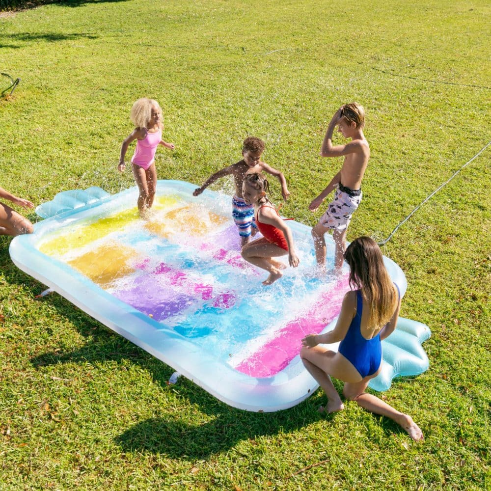 BigMouth Inc. Sweet Treats Splash Pad with Sprinkler 13 ft. - Water Slides & Sprinklers - BigMouth