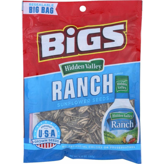 BIGS BIGS Seed Snflwr Hddn Vly Ranch, 5.35 oz
