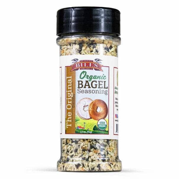 Bills Organics Grocery > Cooking & Baking > Seasonings BILLS ORGANICS: Seasoning Bagel The Orig, 3.3 oz