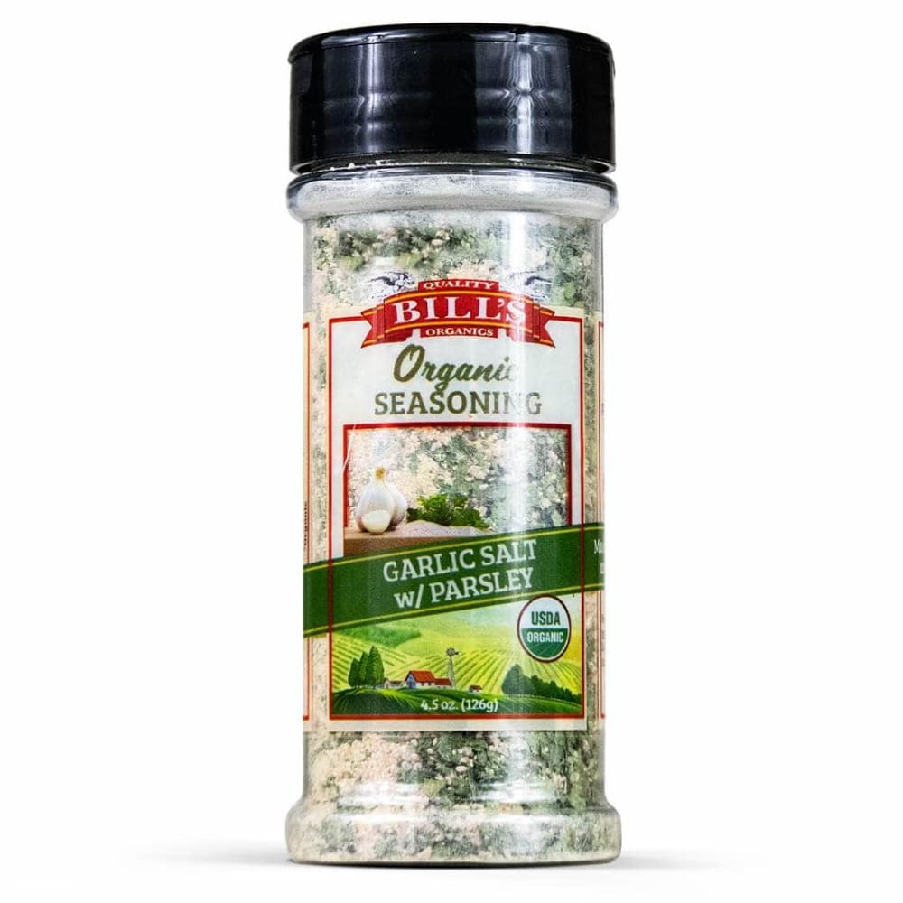 Bills Organics Grocery > Cooking & Baking > Seasonings BILLS ORGANICS: Seasoning Garlic Salt, 4.5 oz