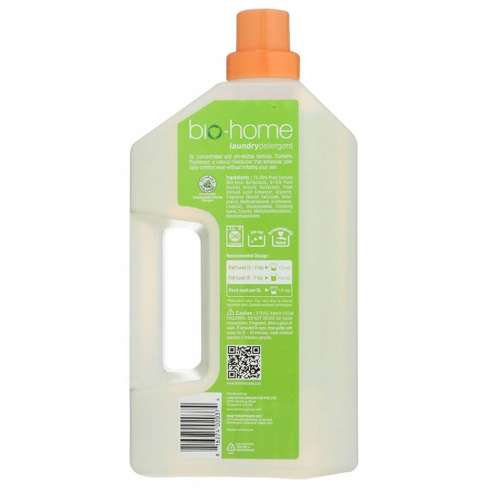 BIO-HOME Bio-Home Laundry Detergent Regular, 50.72 Fo