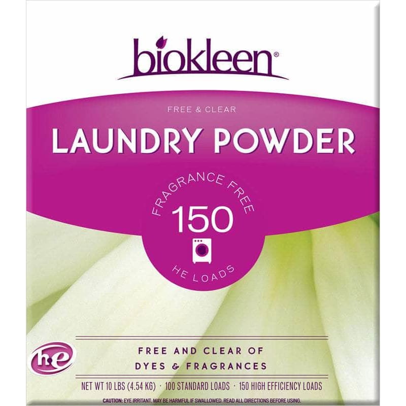 Bio Kleen Bio Kleen Free & Clear Laundry Powder, 10 lb