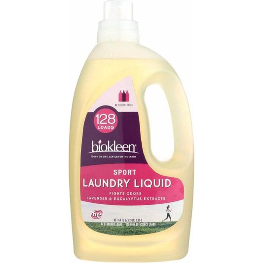 BIOKLEEN Bio Kleen Laundry Liquid Sport Lavender Lavender, 64 Oz